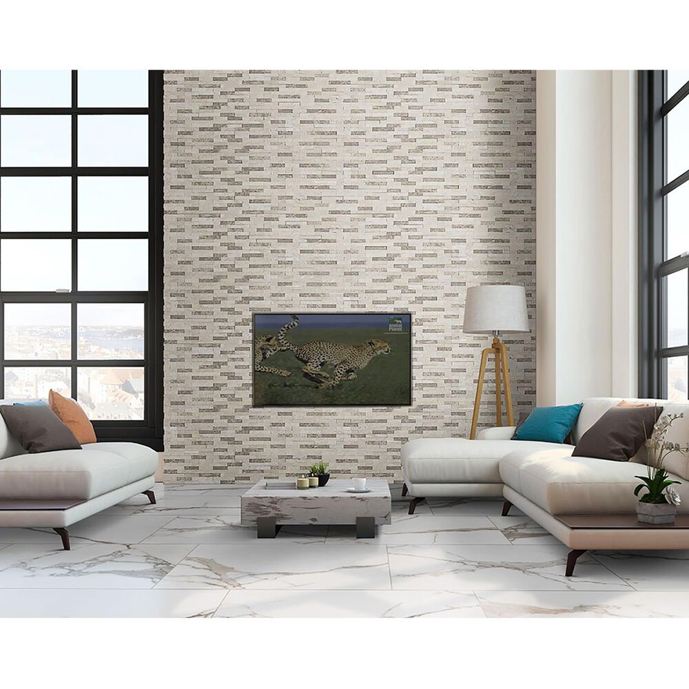 MS International Savoy Crema 24&quot; x 48&quot; Polished Porcelain Tile, , large