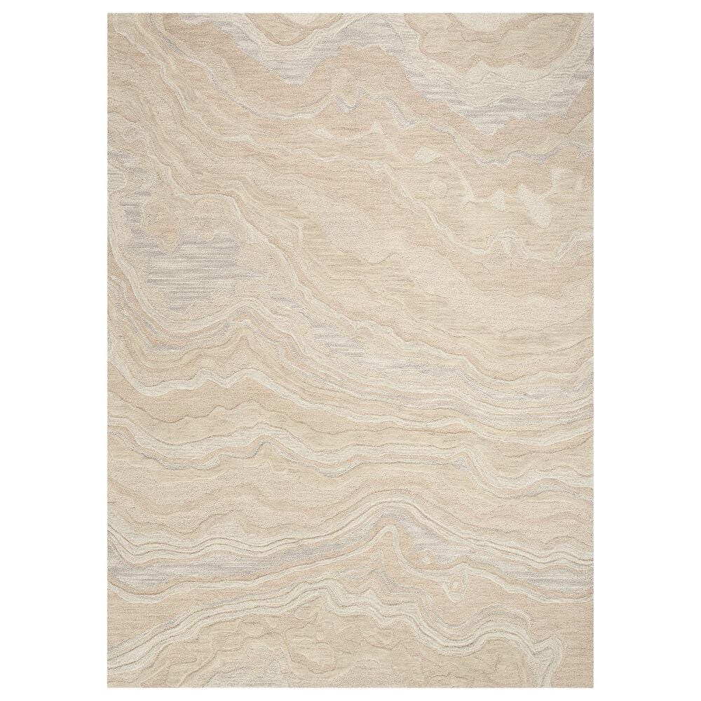Nourison Graceful 8"6" x 11"6" Beige Area Rug, , large