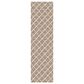 Dalyn Rug Company York 2"3" x 7"6" Taupe Indoor/Outdoor Runner, , large
