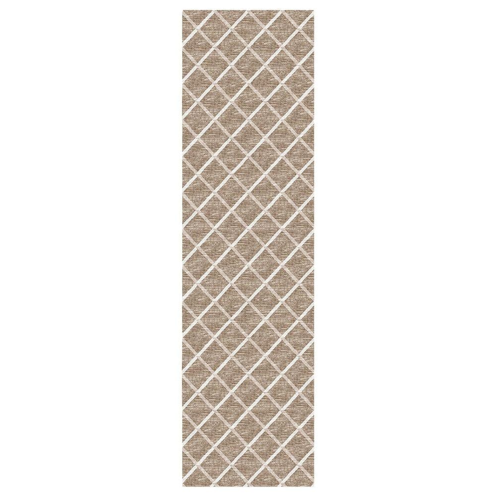 Dalyn Rug Company York 2"3" x 7"6" Taupe Indoor/Outdoor Runner, , large
