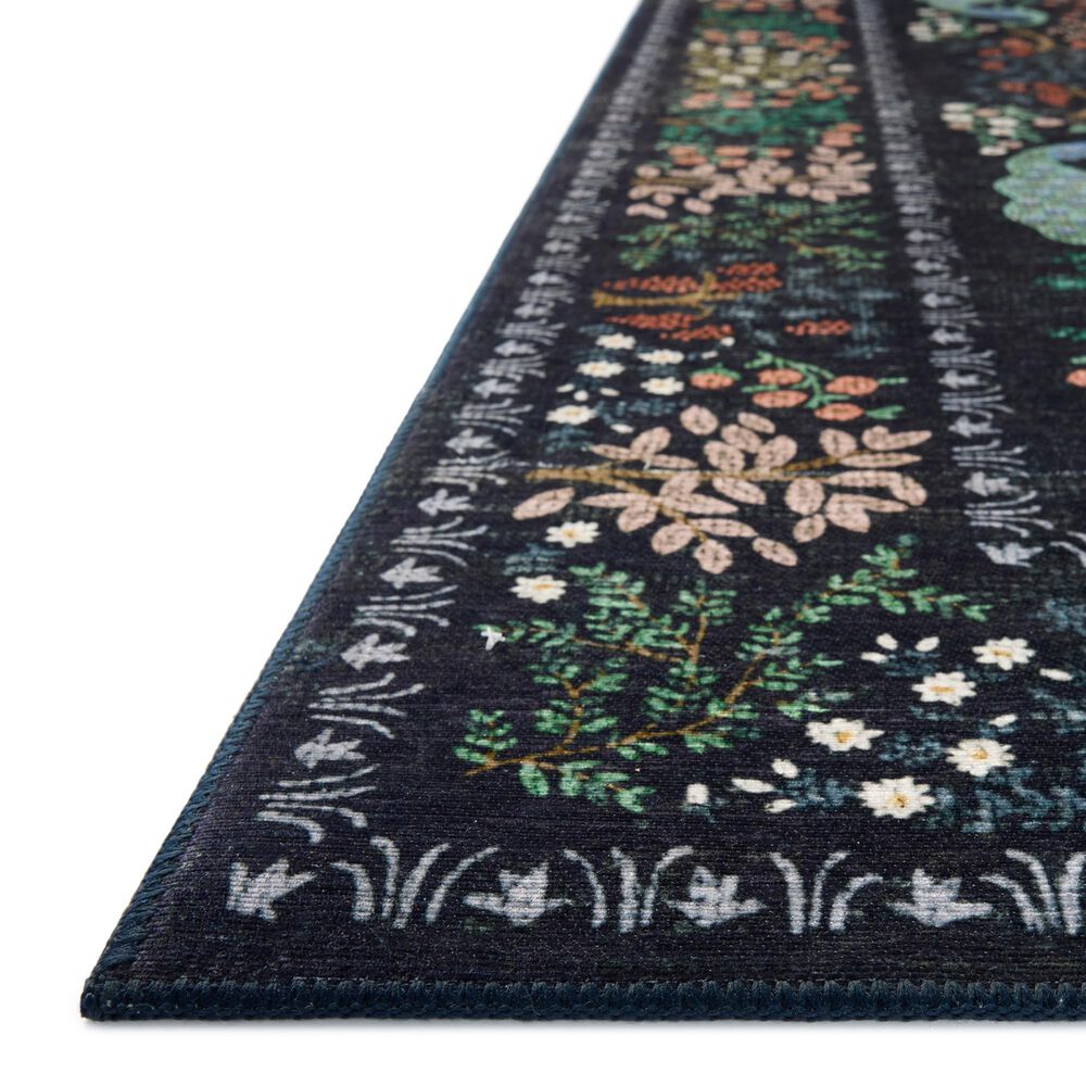 Loloi Canopy Peacock Forest Charcoal 8&#39;6&quot; x 11&#39;6&quot; Area Rug, , large