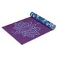 Gaiam Reversible Violet Lotus Yoga Matt (6MM), , large