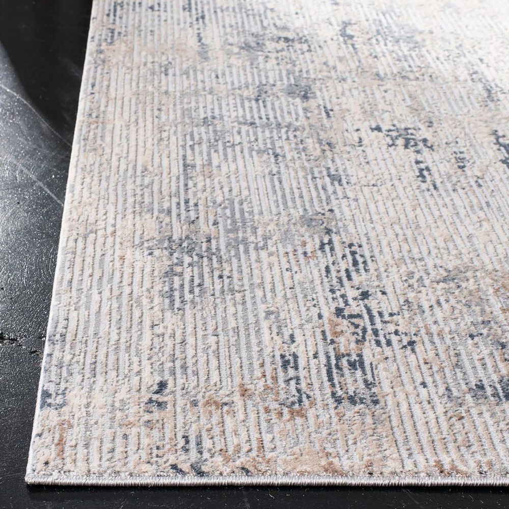 Safavieh Invista 2&#39; x 8&#39; Cream and Charcoal Runner, , large
