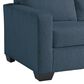 Ashley Rannis Stationary Full Sofa Sleeper in Navy, , large