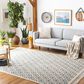 Safavieh Natura 6" x 9" Ivory and Black Area Rug, , large