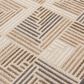 Central Oriental Fontana Halden 7"10" x 10"10" Cream and Brown Area Rug, , large
