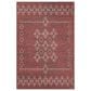 Dalyn Rug Company Sedona Southwestern 3" x 5" Paprika Indoor/Outdoor Area Performance Rug, , large