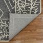 Amer Rugs Berlin 2" x 3" Dark Gray Area Rug, , large