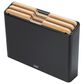 Joseph Joseph Folio 3-Piece Cutting Board Set with Stainless-Steel Case in Black, , large