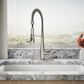 Kohler Simplice Semi-Professional Kitchen Sink Faucet in Vibrant Stainless, , large