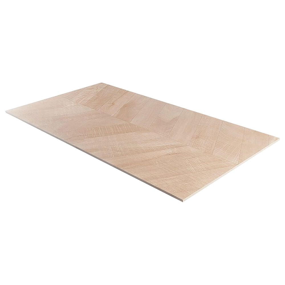 Soho Studio Elan Chevron Maple 24" x 48" Porcelain Tile, , large