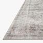 Loloi II Heidi Dove and Blush 6" x 9" Area Rug, , large