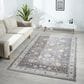 L&R Resources Allure 82473GML Gray and Blue 7"9" x 9"9" Area Rug, , large