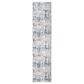 Safavieh Dream DRM422F 2" x 8" Grey and Blue Runner, , large