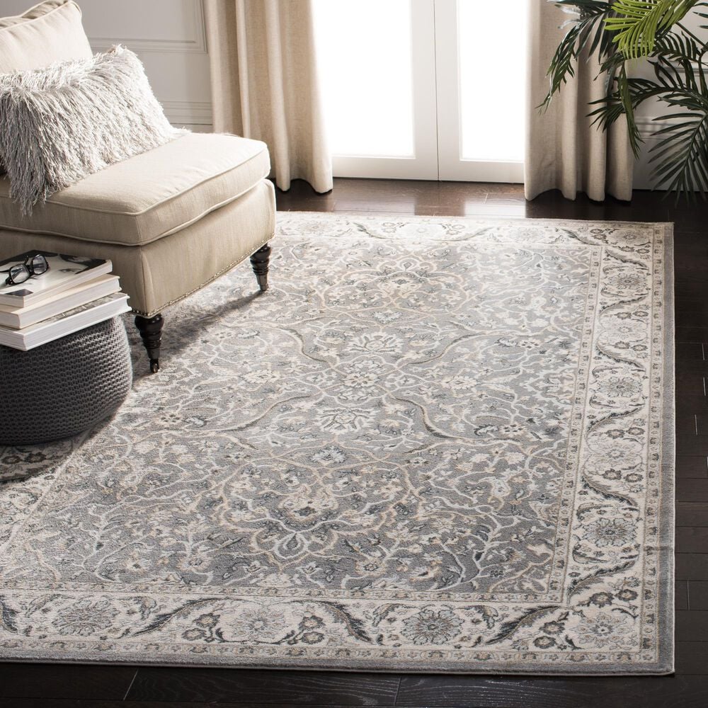 Safavieh Isabella 4&#39; x 6&#39; Grey and Dark Grey Area Rug, , large