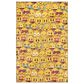Karastan Prismatic Z0432 A432 3"4" x 5" Canary Kids Area Rug, , large