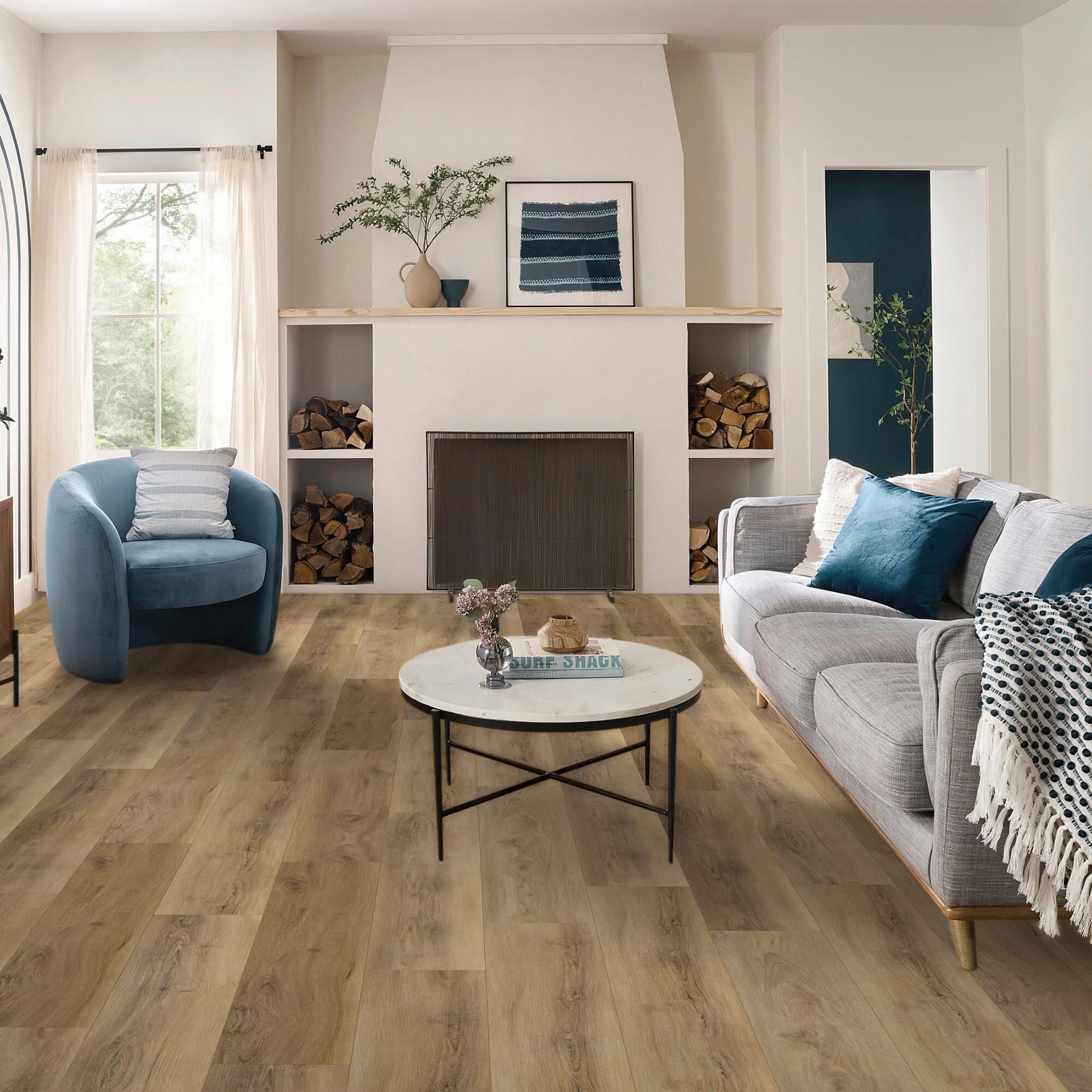 US Floors Originals Enhanced Saffron Pecan 9