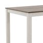 Ashley Skempton 7-Piece Counter Height Dining Set in White and Light Brown, , large