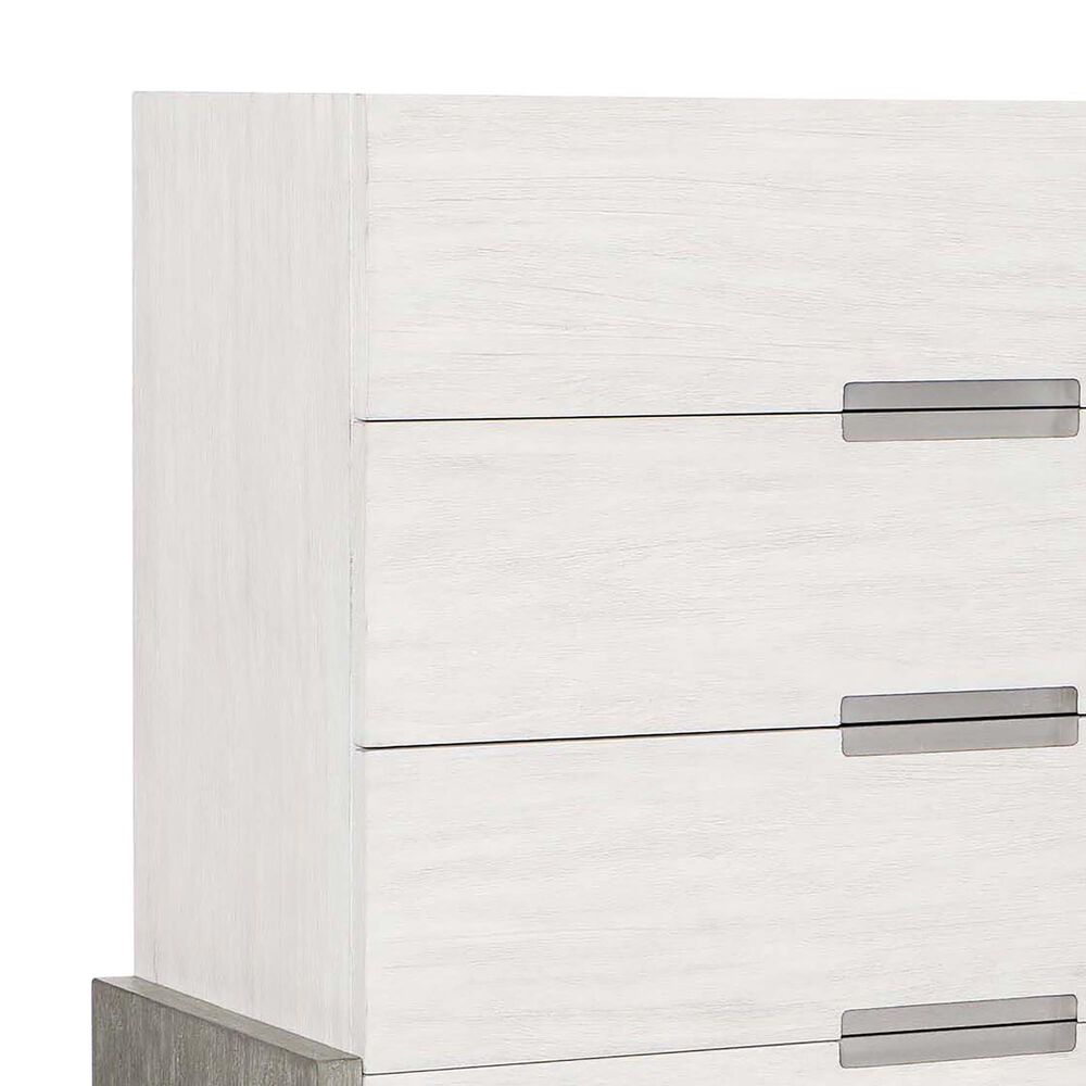 Bernhardt Foundations Tall Drawer Chest in Linen and Light Shale, , large