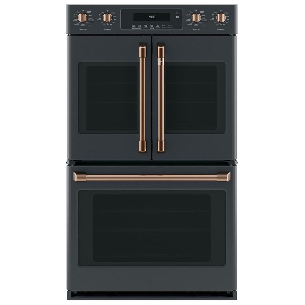 Cafe Handle and Knob Kit for Double Wall Oven in Brushed Copper, , large