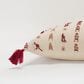 Rizzy Home Geometric 14" x 26" Down Filled Pillow in Natural and Red, , large