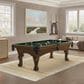 Imperial Hayden 8" Pool Table with Ball and Claw Leg in Russet, , large