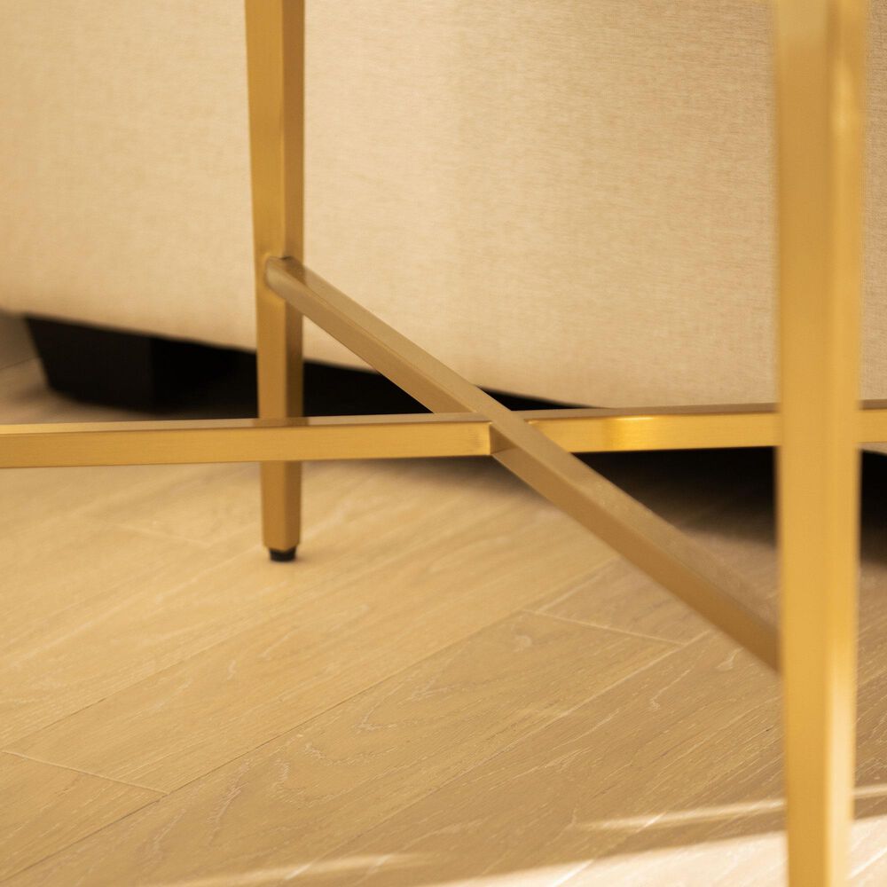 Jennifer Taylor Home Kingsly Storage Side Table in Espresso Black and Gold, , large