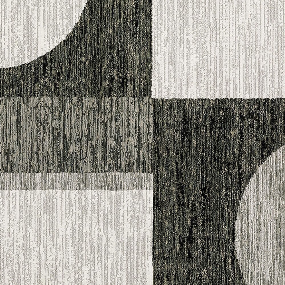 Oriental Weavers Strada Shelton STR06 5&#39;3&quot; x 7&#39;3&quot; Charcoal Area Rug, , large
