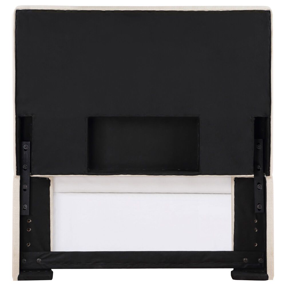 Pacific Landing Pirro Twin Upholstered Headboard in Sand, , large