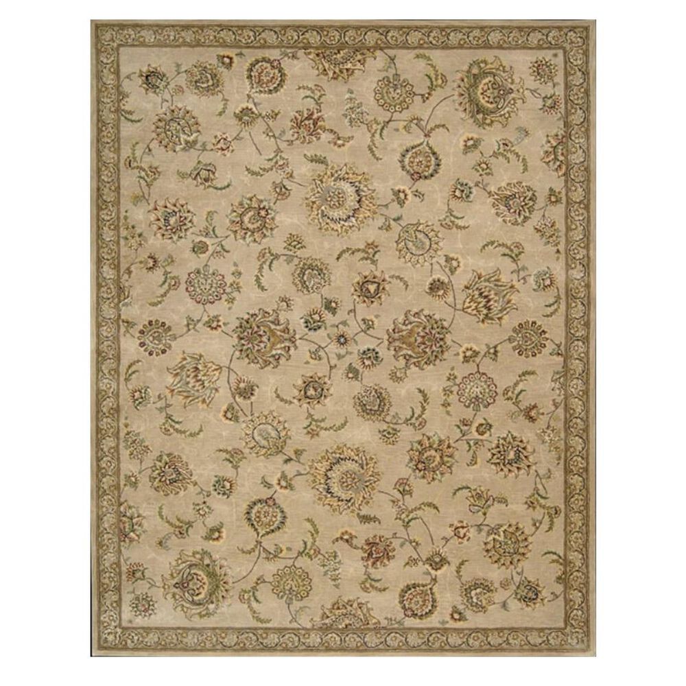Nourison 2000 2360 5'6" x 8'6" Beige Area Rug, , large