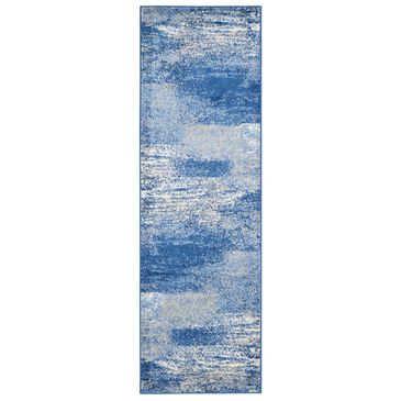 Safavieh Adirondack ADR112F-220 2"6" x 20" Silver/Blue Runner, , large