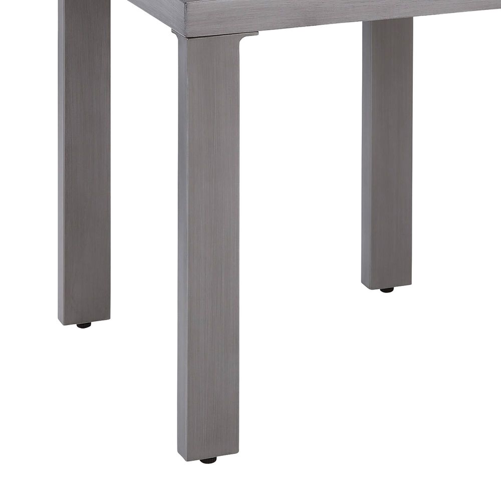 Ashley Half Moon Beach Square End Table in Gray, , large