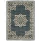 Oriental Weavers Alton  5"3" x 7"6" Blue and Beige Area Rug, , large