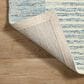 Chris Loves Julia x Loloi Chris 5" x 7"6" Ivory and Denim Area Rug, , large