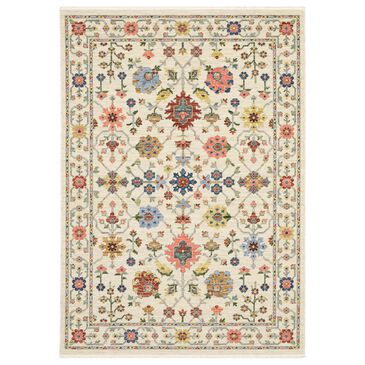 Oriental Weavers Lucca Floral Dance 2" x 3" Ivory Area Rug, , large