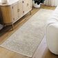 Surya Once Upon a Time Ivory, Tan, Light Gray, Gray and Light Brown 2"11" x 9"10" Runner, , large