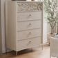 Furniture of America Bashford 5-Drawer Chest in Natural Oak, , large