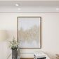 CosmoLiving by Cosmopolitan 40" x 30" Abstract Wall Art in Silver, White, Gold and Gray, , large