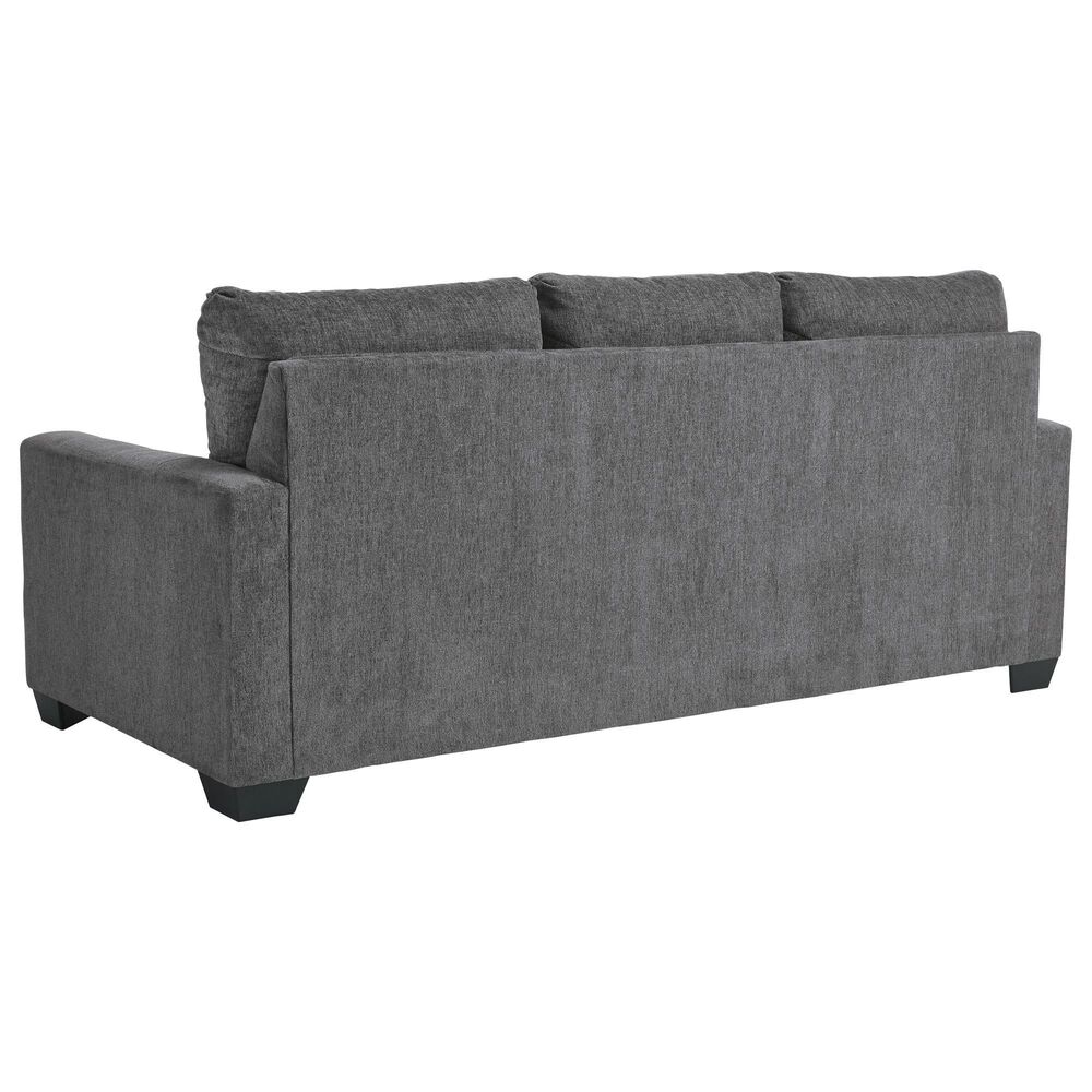 Ashley Rannis Stationary Queen Sofa Sleeper in Pewter, , large