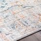Surya Laila LAA-2310 5" x 7"6" Teal, Sage, Orange, Gray and Cream Area Rug, , large