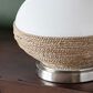 Crestview Collection Thornwood Table Lamp in White and Natural, , large