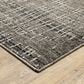Oriental Weavers Nebulous Tweed 2"3" x 7"6" Charcoal Runner, , large