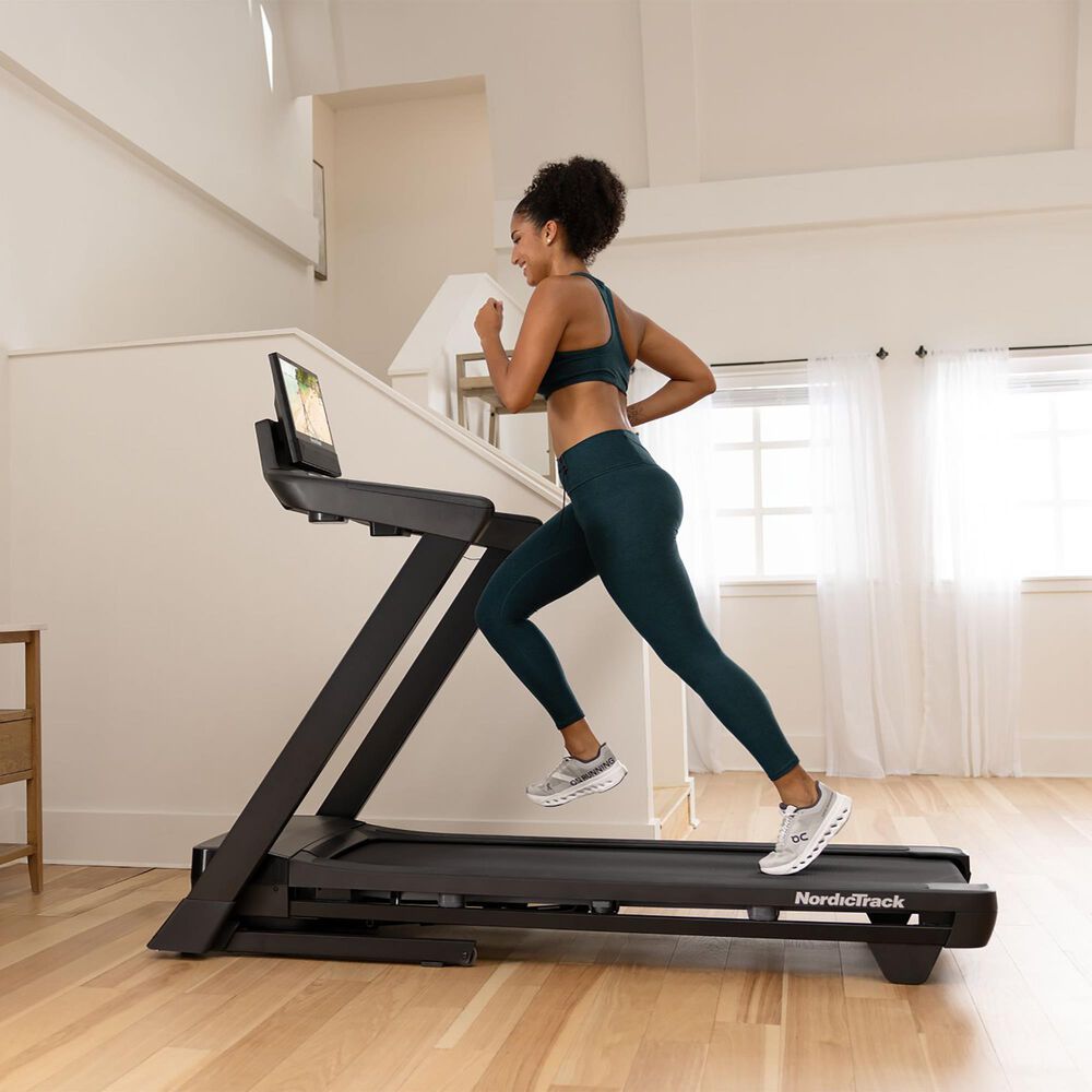 NordicTrack T Series 16 Folding Treadmill in Black, , large