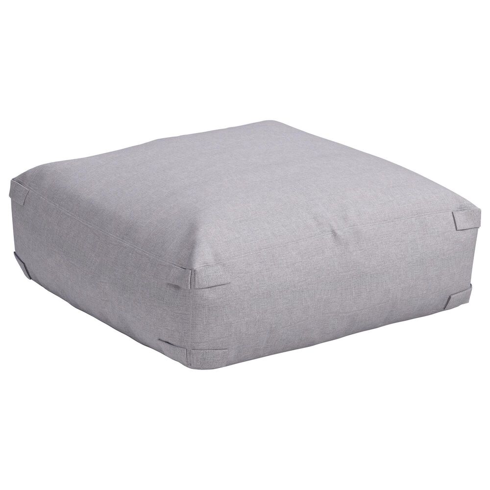Zuo Modern Luanda Outdoor Ottoman in Gray, , large