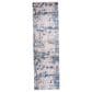 Feizy Cadiz Blue and Ivory 3"1" x 10" Runner, , large