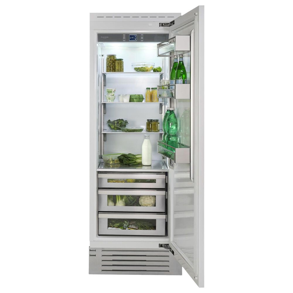 Fulgor Milano 13.03 Cu. Ft. Built-In Column Refrigerator with Right Hinge in Stainless Steel and Panel Ready, , large