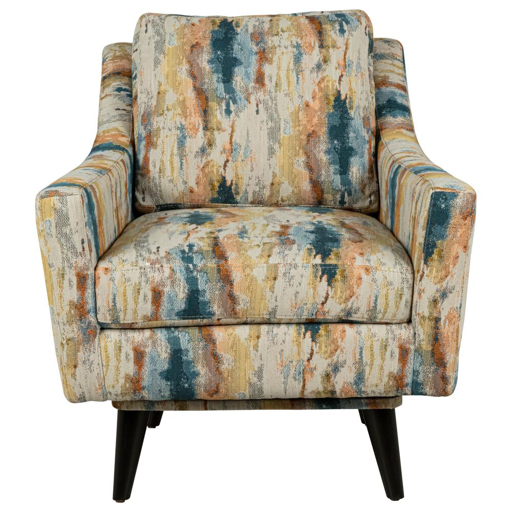 Jonathan Louis Carrie Swivel Chair in Masterpiece Turmeric, , large