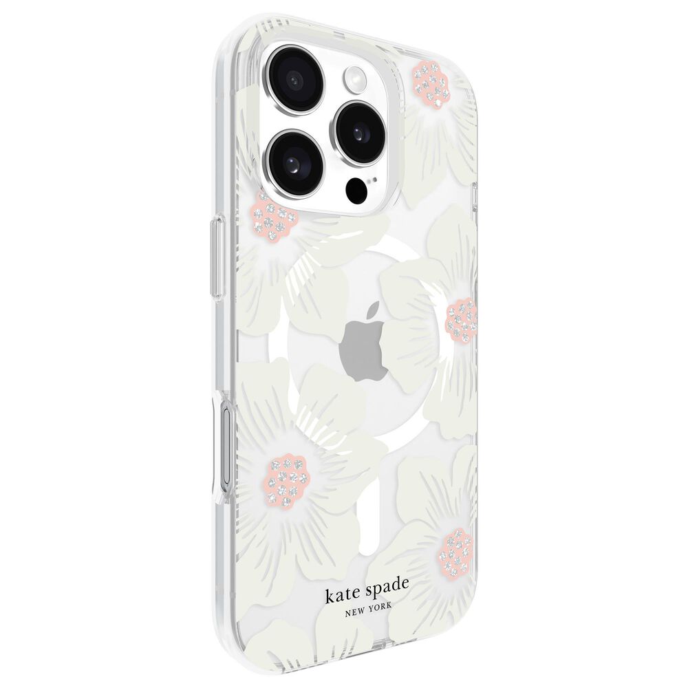 Kate Spade Protective MagSafe Case for Apple iPhone 16 Pro in Hollyhock Floral, , large