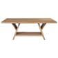 Blue Sun Designs Ravenna Dining Table in Natural - Table Only, , large