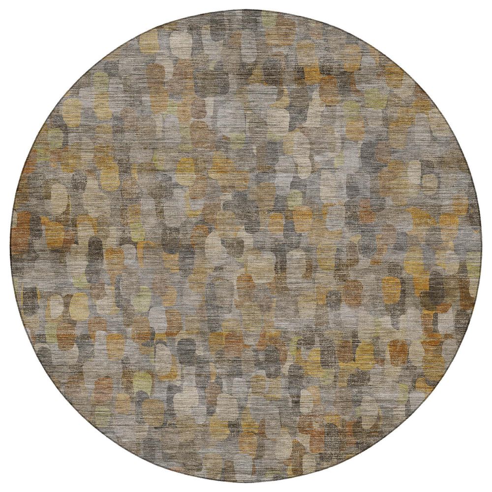 Dalyn Rug Company Nexus NX4 Gray 8" Round Area Rug, , large